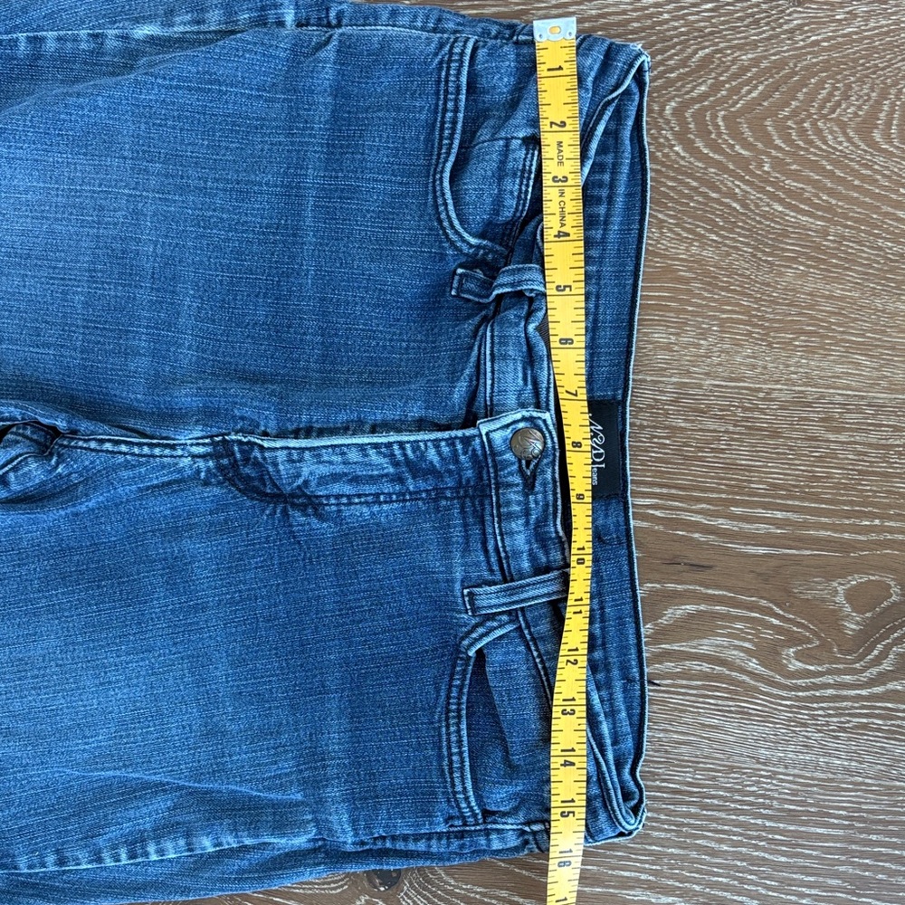 NYDJ Bootcut Jeans Size 14 Lift Tuck Stretch Denim Blue Elevated Basic - Picture 4 of 7